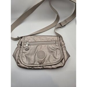 Kipling Live Light Handbag Crossbody Shoulder Bag Women's‎ Silver